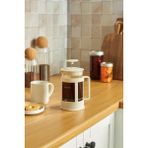 PremiumPort 600 ml French Press, Krem Renk, Şık ve Kullanışlı Kahve Demleme Aleti - Seçenek 1