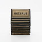 PremiumPort Altı Adet Gold Masa Rezerv Yazısı, 10X5 Cm, Kafe, Otel, Restoran Için - Altın - 10 x 5 cm