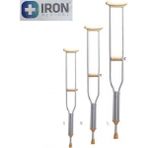 PremiumPort Alüminyum Iron Koltuk Değneği, 138 Cm, Çift, Dayanıklı ve Hafif Tasarım - Seçenek 1