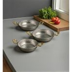 PremiumPort Alüminyum Sahan Seti, Omlet ve Yumurta Tavası, 18-22 Cm, Dayanıklı ve Şık - Seçenek 1 - Antrasit