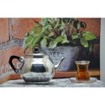 PremiumPort Alüminyum Semaver Üstü Demlik 1.5 Lt, Sıcak Çay Keyfi Için Mükemmel - Seçenek 1 - Altın