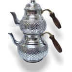 PremiumPort Bakır Görünümlü Alüminyum Çaydanlık, Orta Boy, 2.85 Ml, Kalınlık 1.2 mm - Antrasit - Seçenek 1