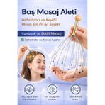 PremiumPort Baş Boyun ve Saç Masaj Aleti ile Rahatlık ve Konfor - Mercan
