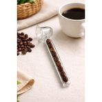 PremiumPort Cam Kahve Ölçü Kaşığı, Kahve Çekirdeği Tasarımı ile Şık ve Kullanışlı - Seçenek 1