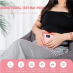 PremiumPort Dijital Regl Kemeri, Sıcaklık ve Titreşimli Masaj, Şarjlı Bel Destek - Antrasit