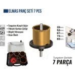PremiumPort Elmas Panç Seti 7 Parça, Profesyonel Kalite, Dayanıklı ve Çok Amaçlı - Seçenek 1