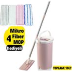 PremiumPort Junior Mop Temizlik Seti 4'lü Bez ve Su Ayırıcı ile Kolay Temizlik - Seçenek 1
