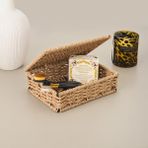 PremiumPort Kahverengi 5X15X20 cm Dekoratif Saklama Kutusu, Şık ve Kullanışlı Tasarım - Seçenek 1 - Ahşap - Ceviz