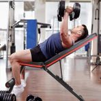 PremiumPort Katlanabilir Spor Bench Seti, Spor Ipi Hediye, Çok Fonksiyonlu Fitness Aleti - Ahşap - Seçenek 1
