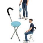 PremiumPort Katlanabilir Taşınabilir Hafif Ergonomik Sandalye Mavi - Seçenek 1 - Antrasit