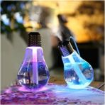 PremiumPort LED Işıklı 400ML Su Hazneli Hava Nemlendirici Buhar Makinesi - Ahşap - Bej - Siyah - Seçenek 1