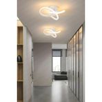 PremiumPort Modern Beyaz Plafonyer Tavan Armatürü, Salon ve Mutfak Için LED Işık - Seçenek 1 - Ahşap - Bej - Siyah