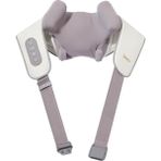 PremiumPort N5 Mini Boyun ve Sırt Masaj Aleti, Isıtmalı Shiatsu Teknolojisi, Taşınabilirlik - Ahşap
