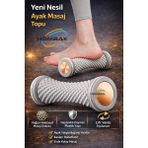 PremiumPort Nesil Ayak Masaj Topu Topuk Dikenine Karşı Rahatlatıcı Silindir - Antrasit