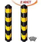 PremiumPort Otopark Köşe Koruyucu Kauçuk Stoper 2'li Set, Güvenli ve Dayanıklı Kullanım - Seçenek 1