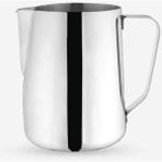 PremiumPort Paslanmaz Çelik Süt Potu, 500 Ml, Kahve ve Espresso Için Ideal Pitcher - Seçenek 1 - Antrasit