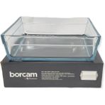 PremiumPort Premium Lazer Borcam Büyük Kare Tepsi 4100 Cc, Orijinal, Kutulu - Seçenek 1 - Altın