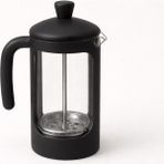 PremiumPort Şeffaf 600 ml Cam French Press Kahve ve Bitki Çayı Demleme Aparatı - Seçenek 1 - Ahşap