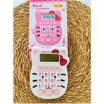PremiumPort Sevimli Kawaii Hello Kitty Müzikli Hesap Makinesi Çocuk Hediye - Ahşap - Seçenek 1
