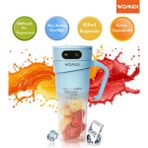 PremiumPort Taşınabilir Sporcu Blender, 470 ml Kapasiteli, Buz Kırıcı, Şarjlı, Kişisel