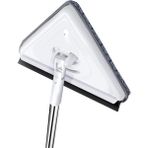 PremiumPort Teleskopik Üçgen Cam Silme Aparatı, Mikrofiber Mop ve Spreyli Temizlik Seti - Ahşap - Seçenek 1