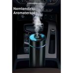 PremiumPort Ultrasonik Hava Nemlendirici ve Aroma Difüzör, LED Işıklı, Çok Amaçlı Kullanım - Ahşap - Seçenek 1