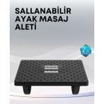 PremiumPort Yüksekliği Ayarlanabilir Isıtmalı Ayak Destek ve Masaj Aleti - Mercan