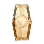 PremiumQuality Gold Şeffaf Kristal İkili Puro Küllüğü - TR9743