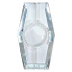 PremiumQuality Şeffaf Kristal İkili Puro Küllüğü - TR9745