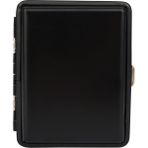 PremiumQuality Siyah Metal Sigara Tabakası Taşıma Kutusu
