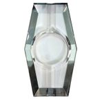 PremiumQuality Siyah Şeffaf Kristal İkili Puro Küllüğü - TR9744