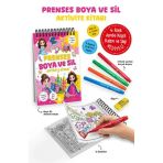Prenses - Boya Sil Aktivite Kitabı / 3 Yaş +