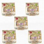 Prenses Tüy Dökücü Toz 150 gr x 5 Gül Kokulu Hamam Otu ile Hassas Ciltler İçin