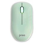 Preo M19 Ergonomik Yeşil Pastel Kablosuz Sessiz Mouse