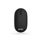 Preo M21 Şarj Edilebilir Pastel Kablosuz Sessiz Siyah Mouse