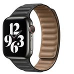 Preo Magnetic Watch Band 42 44 45 49mm Siyah Akıllı Saat Kordonu
