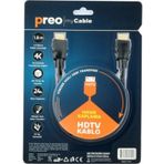 Preo Mc24 Hdmi 1.4 Versiyon Hdmi Kablo 1.8m