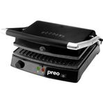 Preo PTG05 2000W Döküm Plakalı Siyah Tost Makinesi
