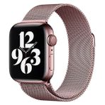 Preo Stainless Steel Watch Band 38-40-41mm Rose Gold Akıllı Saat Kordonu