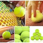 Preofesyonel Tenis Topu 3’lü Paket – Yeşil Renk, Antrenman ve Maç Için Uygun