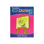 Preschool Coloring Book First Words - kollektif
