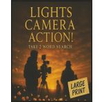 Presenting Huge Word Search Books for Adults Lights Camera Action Movie Edition 3000+ Movies Take 2: Full Page Word Puzzle Large Print Word Find For ... Over 9000 Titles To Discover, Band 2)