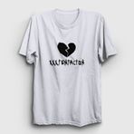 Presmono 47459TT Unisex Beyaz Broken Heart XXXTentacion T-Shirt