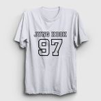Presmono 97 K Pop Jungkook Bts Beyaz Unisex Çocuk T-Shirt