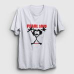 Presmono Alive Pearl Jam Beyaz Unisex T-Shirt