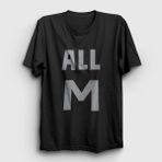 Presmono All M Anime Boku No Hero Academia Siyah Unisex T-Shirt