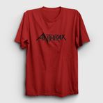 Presmono Anthrax Kırmızı Unisex T-Shirt