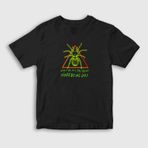 Presmono Asleep Billie Eilish Unisex Siyah Çocuk T-Shirt