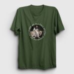 Presmono Asleep V2 Billie Eilish Haki Unisex T-Shirt