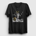 Presmono Astronaut Astroworld Travis Scott Siyah Kadın T-Shirt